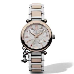 NEW Vivienne Westwood Women's Orb Quartz Watch – Rose Gold